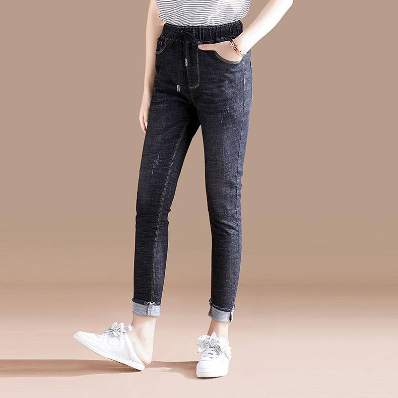 百搭超大码休闲裤显瘦,遮肉显瘦减龄款休闲裤