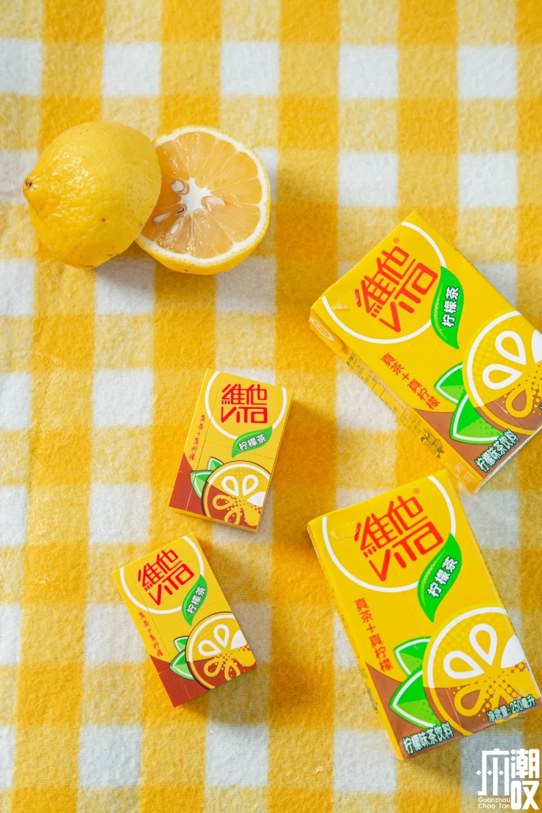 维他迷你版柠檬茶,维他奶柠檬茶迷你版小瓶