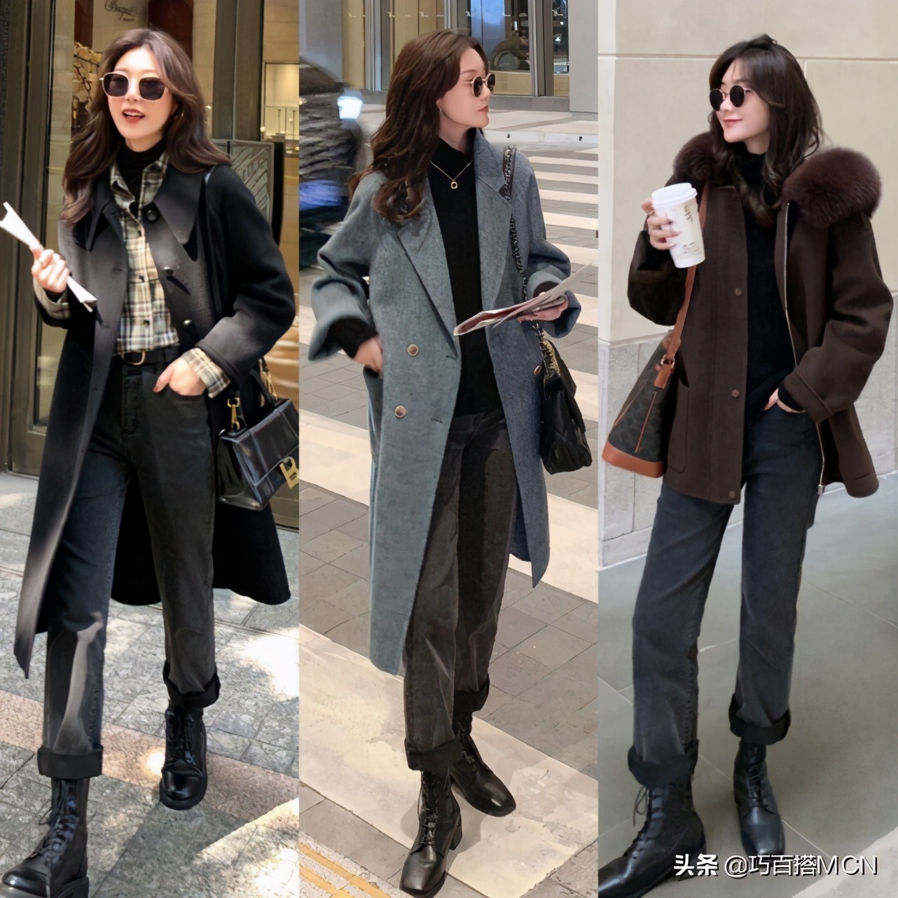 韩国女性冬天穿搭图片,韩国女生冬天穿搭视频高清