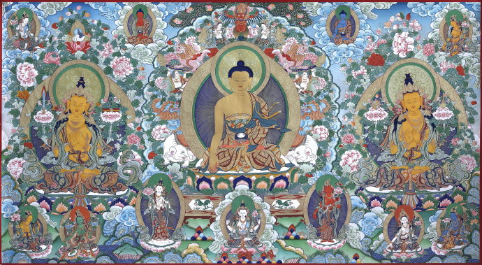 唐卡欣赏,唐卡视频作品