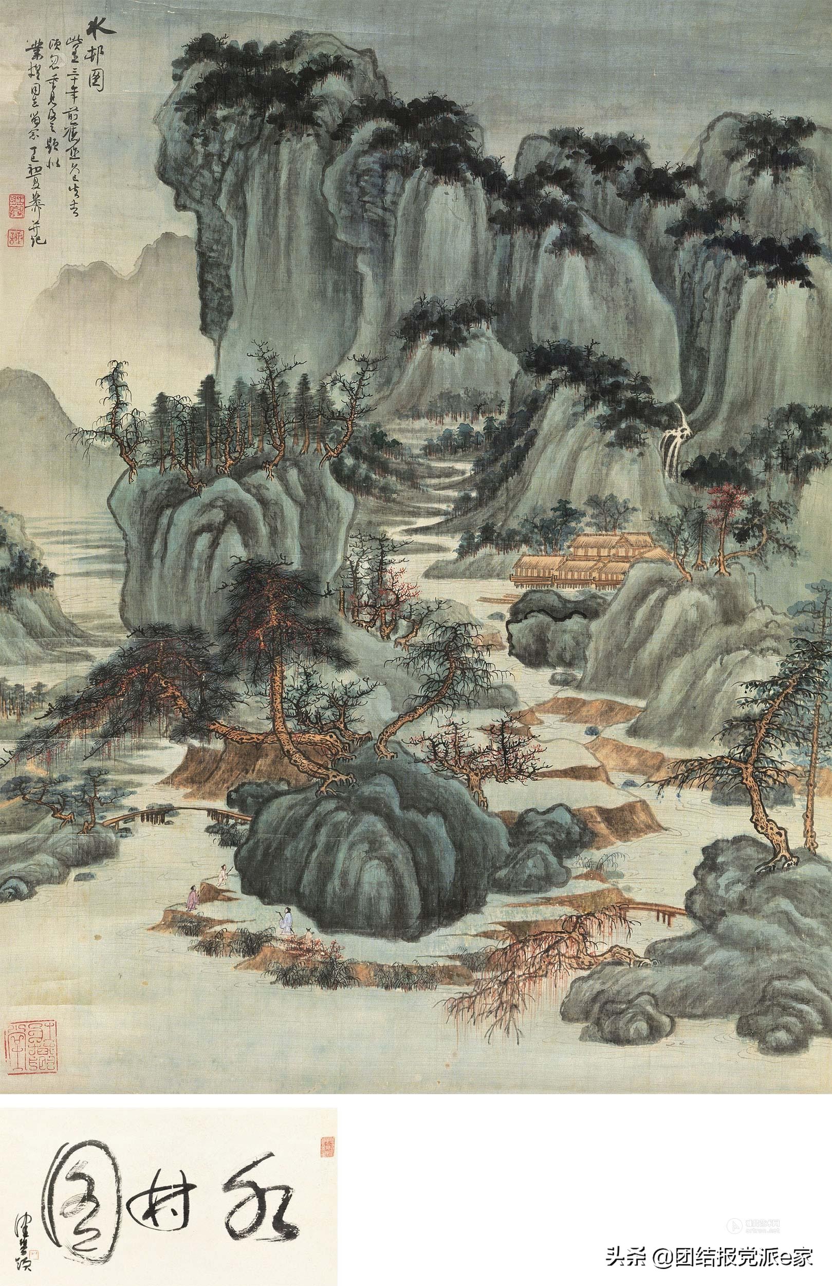 山水行情最新分析,名家中国画山水及价格