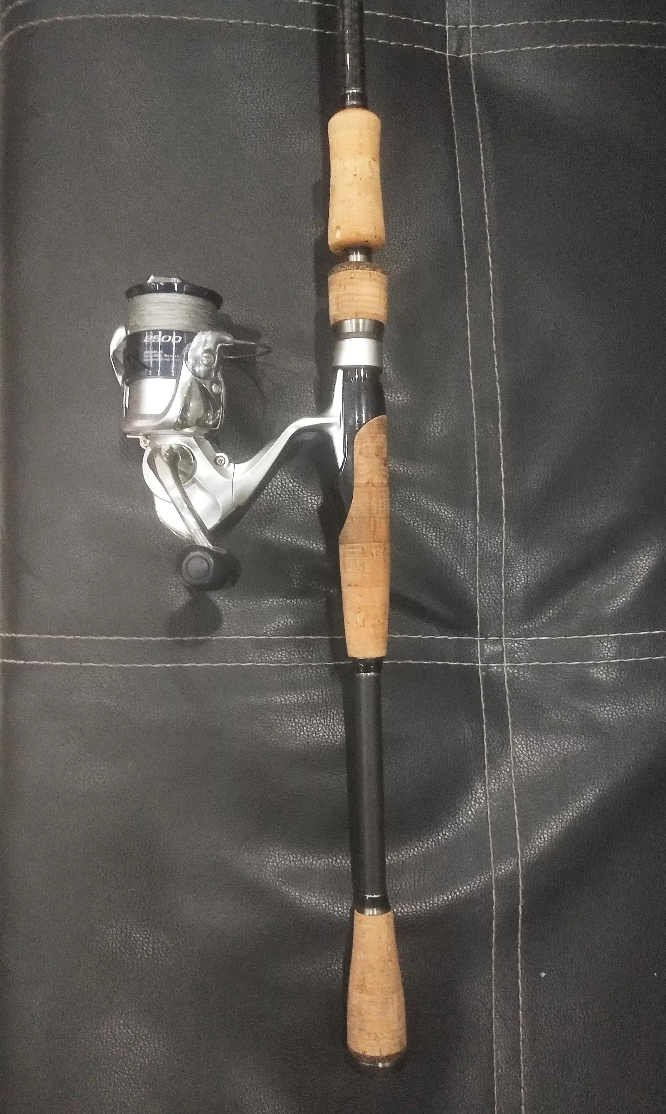 路亚竿diy手柄改装,路亚竿diy改色详细教程