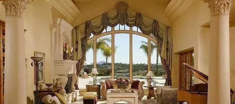 6款不同风格窗帘效果图,60公分窗帘效果图