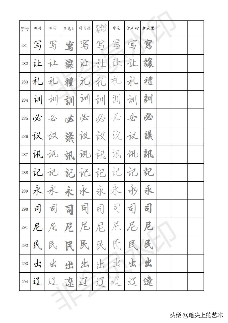 练习字帖成人款打印,字体练习最好的字帖