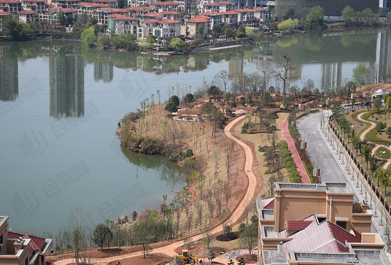 实探楼盘园林实景,山水如画宜昌楼盘周边规划