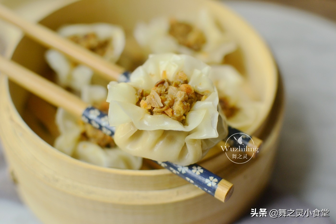 福州人的烧麦，只吃这种馅料的，外地很少见，来了一定要尝