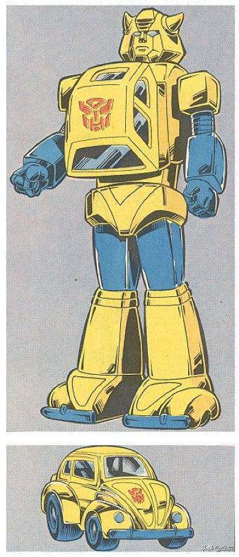 经典甲壳虫大黄蜂,新款大黄蜂甲壳虫