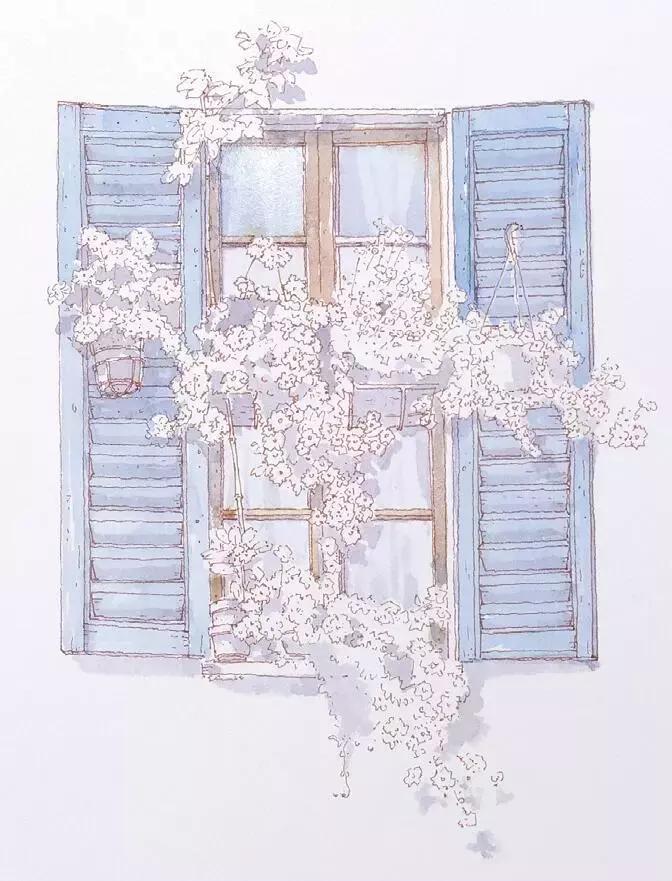 不用花钱就能圣地巡礼？看大神用钢笔淡彩带你花样旅行