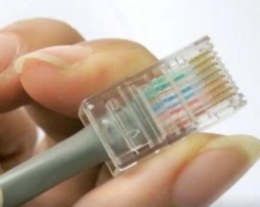 网线怎么接水晶头图解,网线插座接头顺序图解