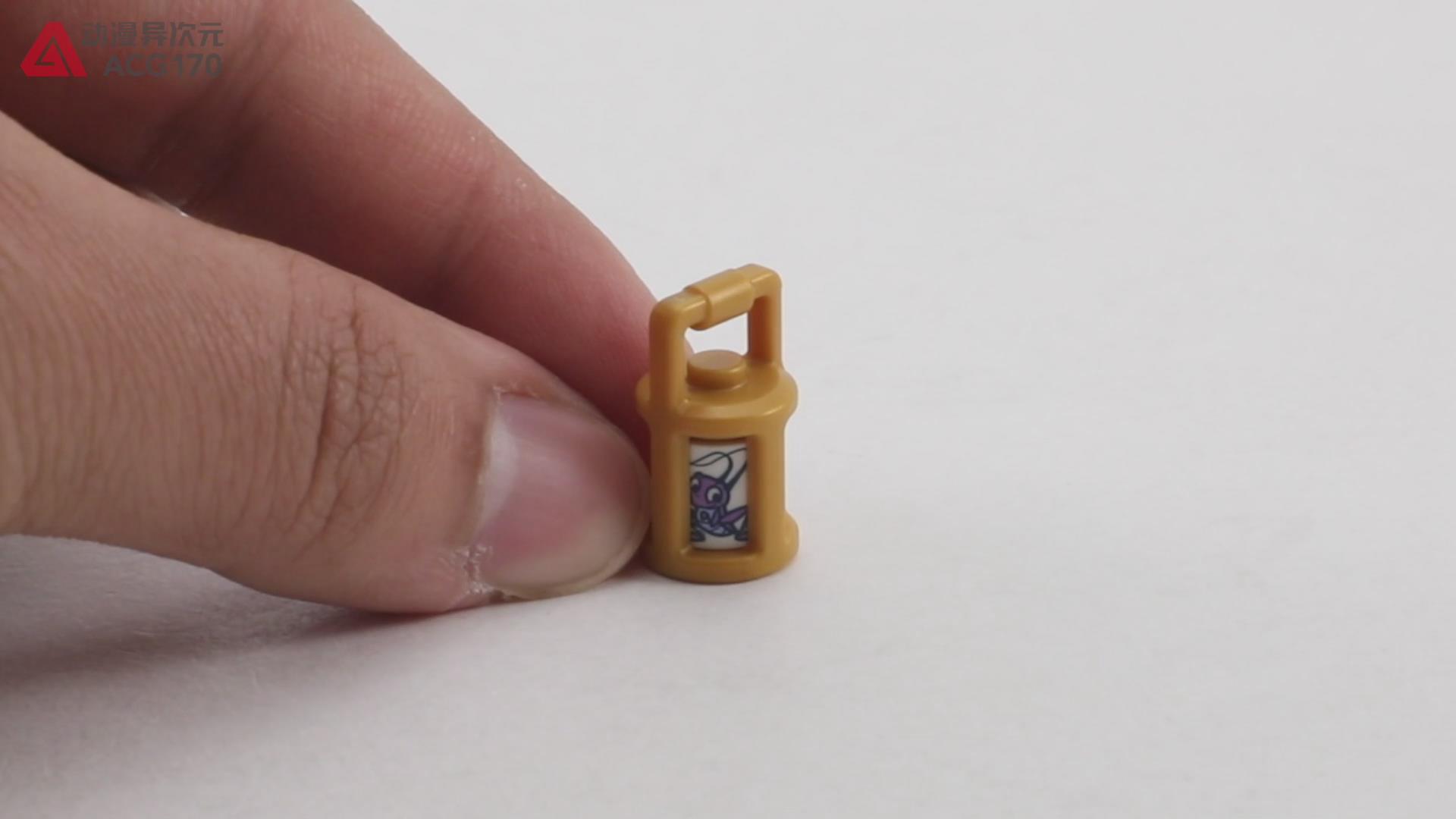 乐高迪士尼雪莉玫小颗粒积木教程,乐高迪士尼城堡3696拼装教程