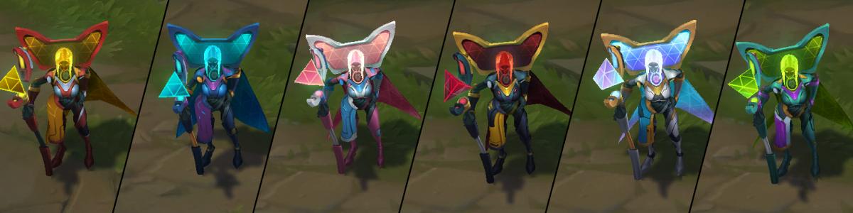 英雄联盟安妮所有皮肤,lol安妮10周年皮肤视频预览