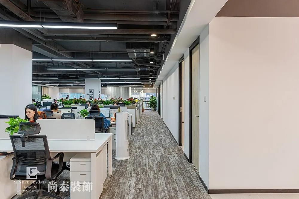 1200㎡办公设计|当科技充满亲和力,会带来怎样的视觉冲击?