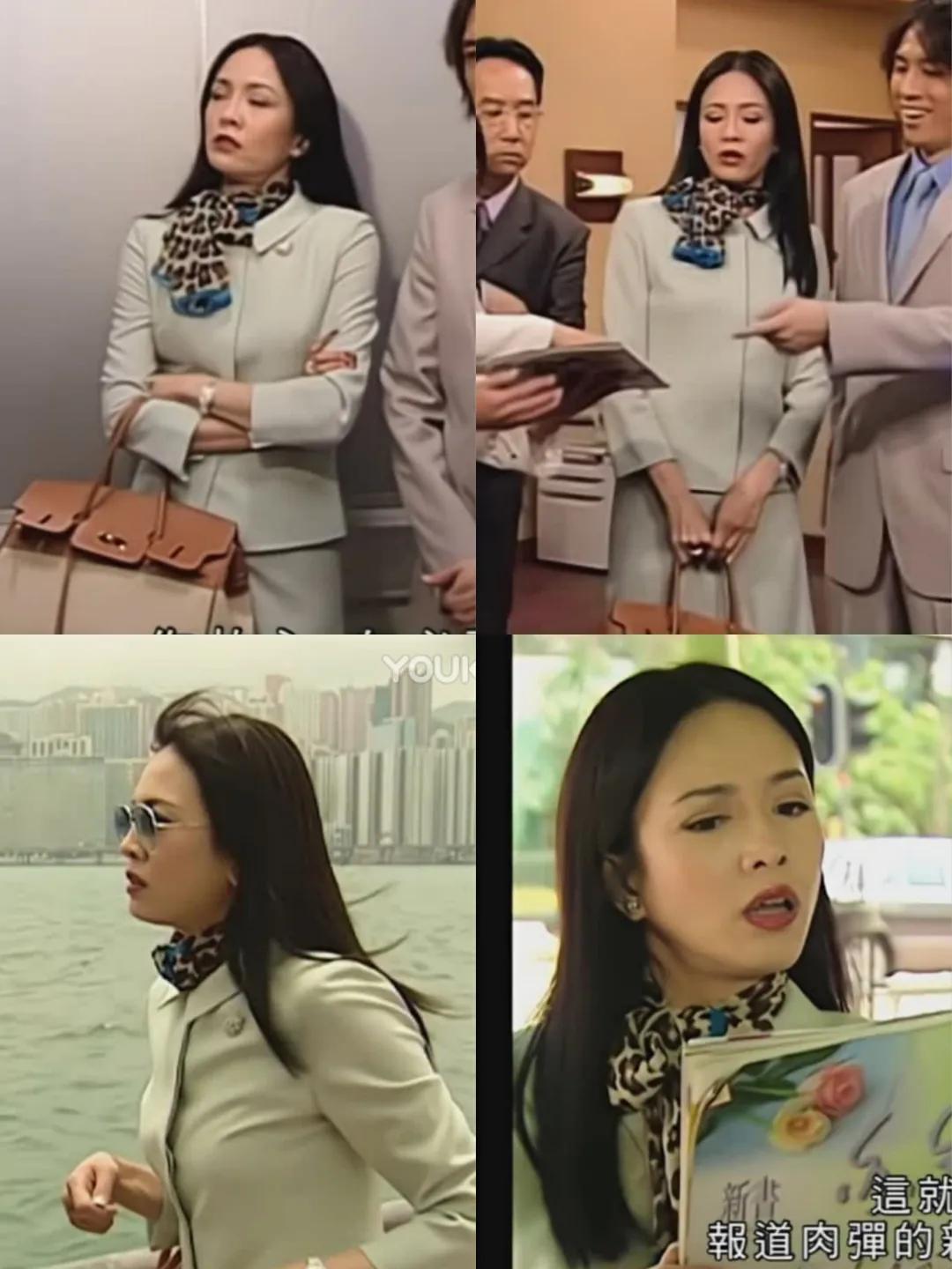 还记得2000年拿下黄子华的中环女律师MissMo穿过什么吗？