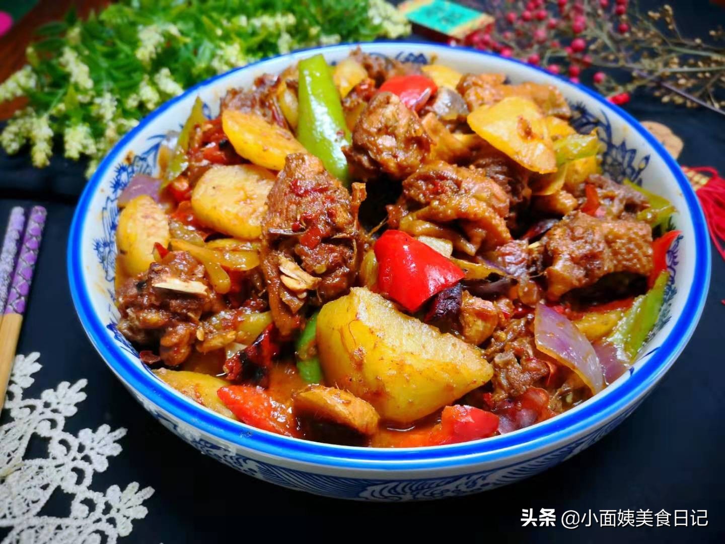 过年了，教你做一道土豆烧鸡的做法，味道不输大盘鸡，做法超简单
