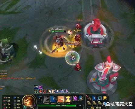 盖伦进血池五杀,英雄联盟移速流无限火力盖伦