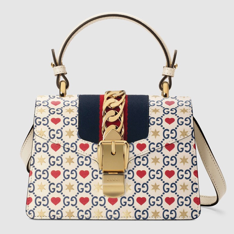 gucci满天星菜篮包,gucci七夕情人节特别款