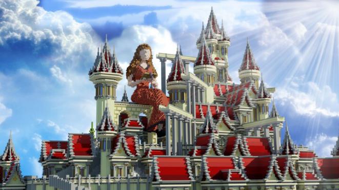 当《我的世界》玩家学会美颜化妆网友：这还能叫方块人？