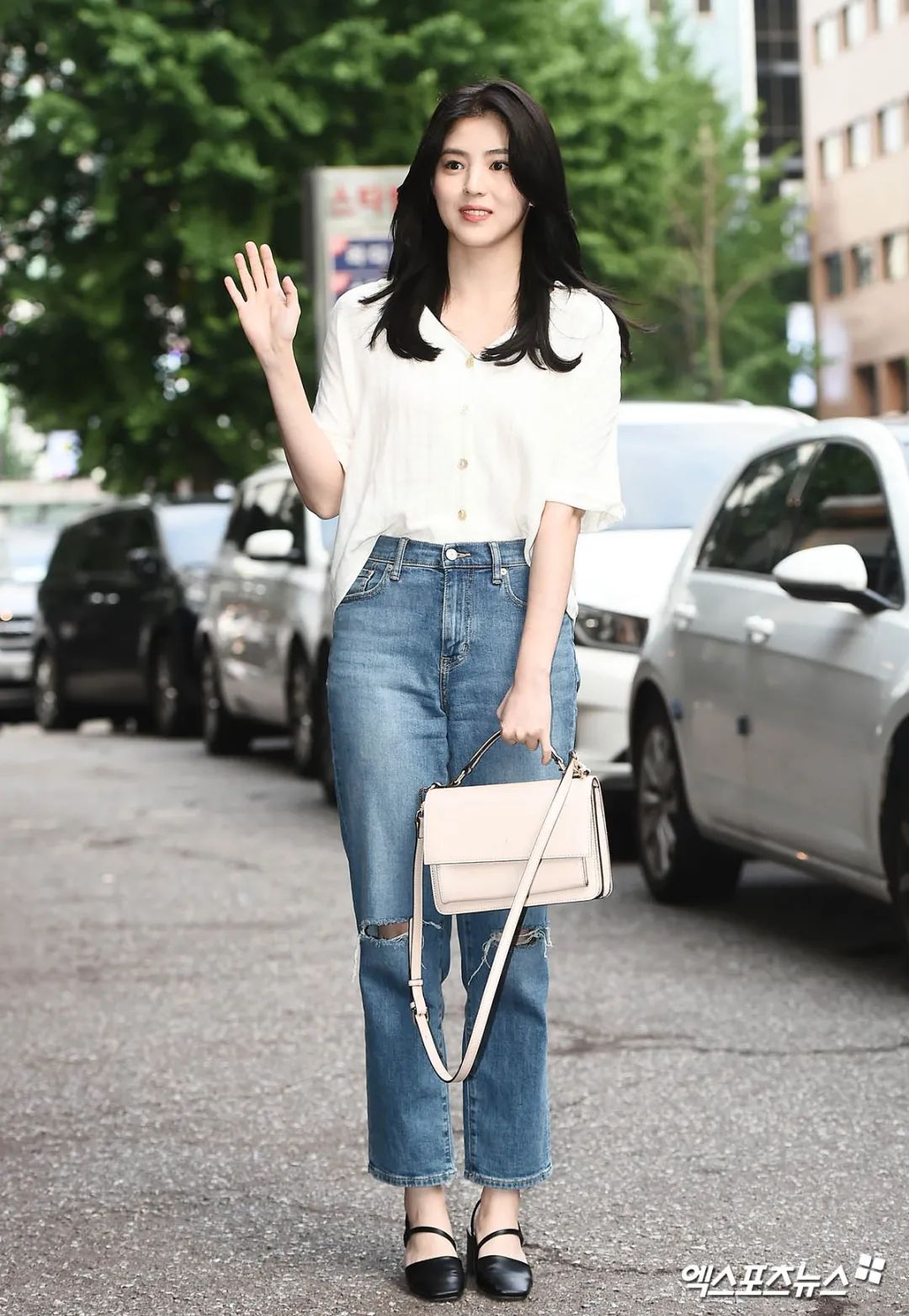 韩素希的穿搭,韩素希中性穿搭