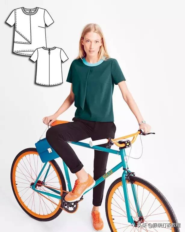 时装设计图手绘教程,服装制版图案大全