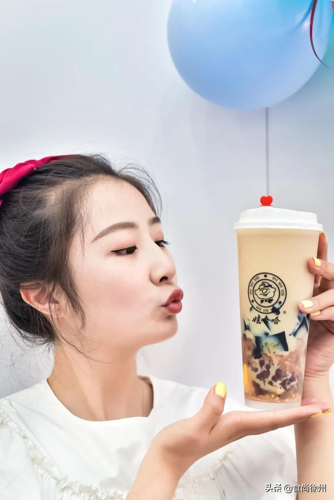 「娃哈哈」开奶茶店了！徐州第1家就在云龙万达，AD钙奶做的