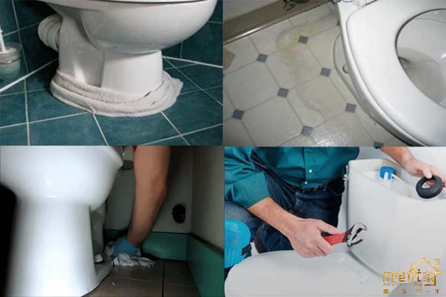 马桶漏水了,安马桶时从马桶边漏水是咋回事