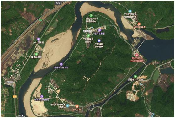 广东增城露营野炊十大圣地,广州增城正果蒙花布村露营地