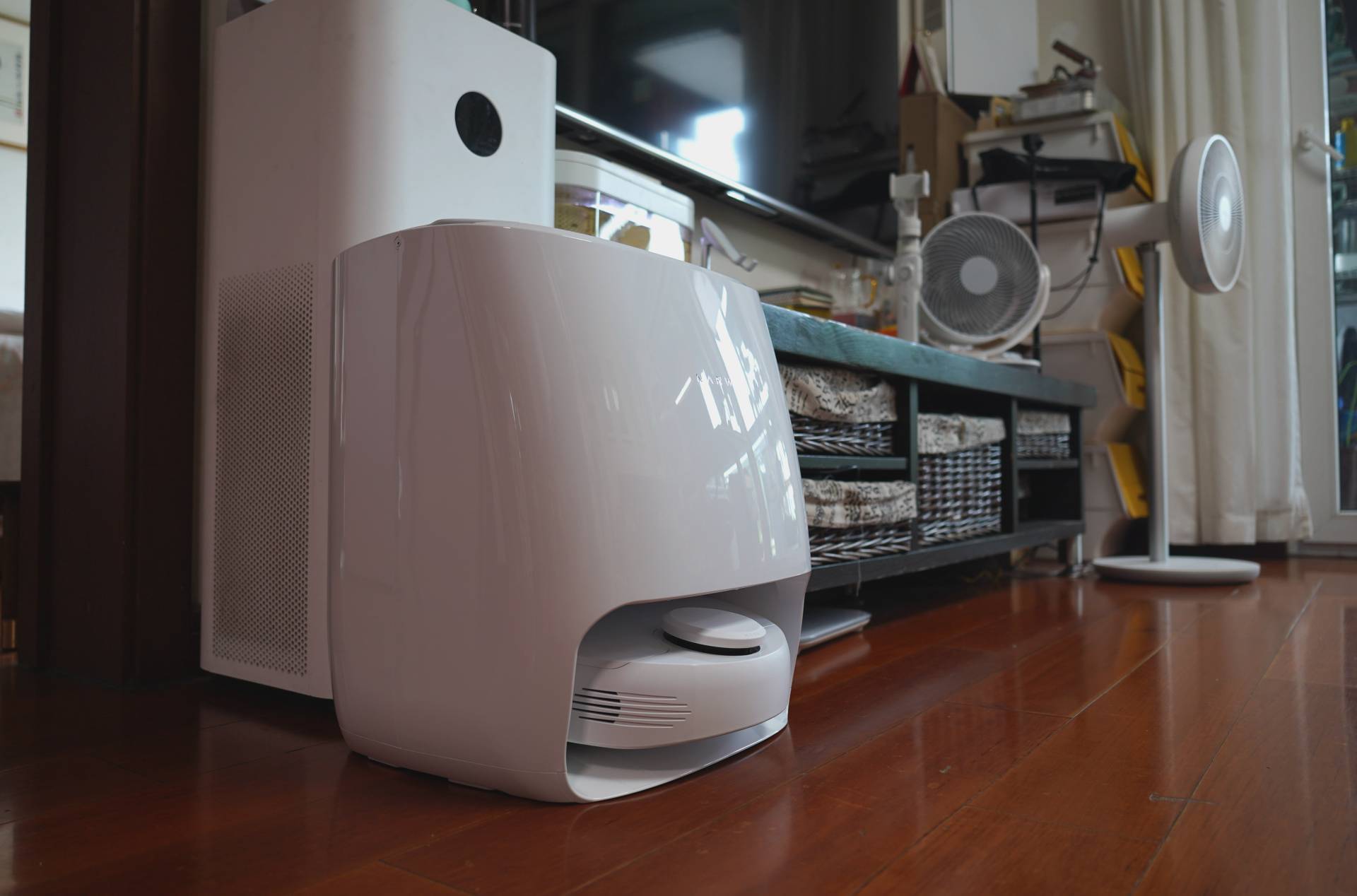 拖地扫地一体机如何自动清洗,扫地拖地机器人自动清洗