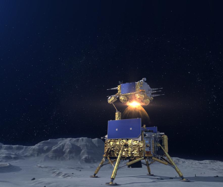 嫦娥五号和阿波罗登月对比照,美国阿波罗登月存在哪些疑点