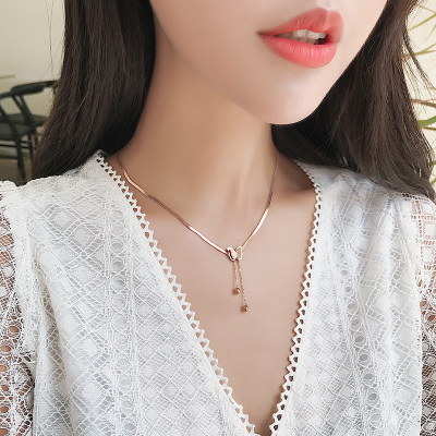 锁骨项链小清新,新款ins小清新时尚百搭锁骨项链