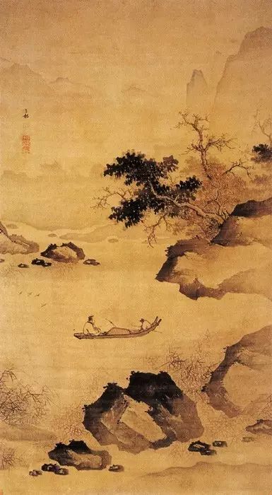 明代夏芷国画山水作品高清大图,明代100幅山水精品赏析第二辑