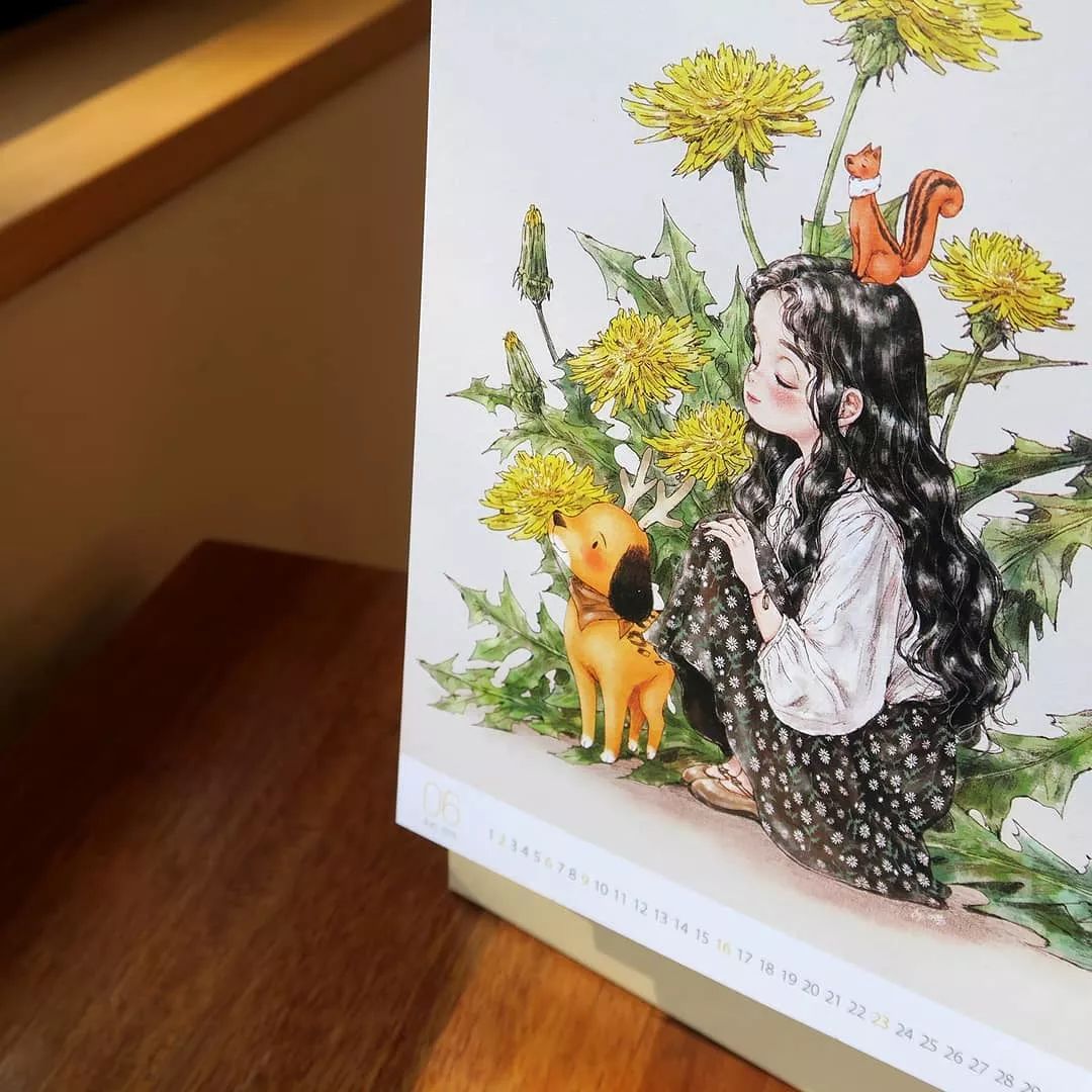 画风堪比宫崎骏,写实韩系画风画师