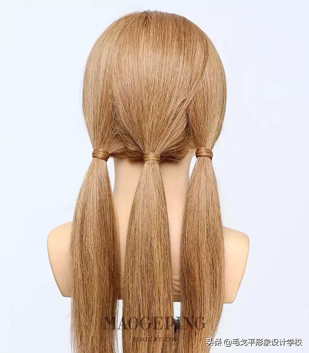 适合所有女士脸型的发型,适合发髻高的发型