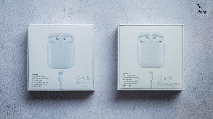 山寨AirPods耳机盒怎么辨别真伪,教你如何辨别山寨假货