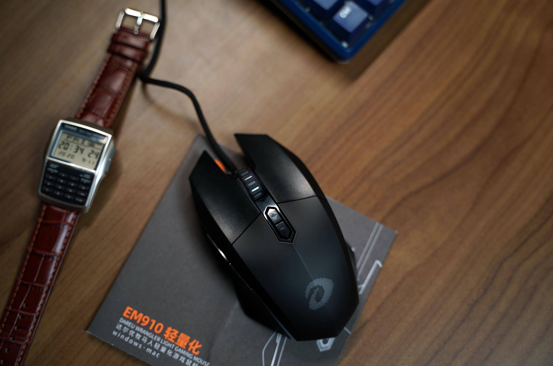 达尔优鼠标em910防滑贴,达尔优牧马人em910鼠标