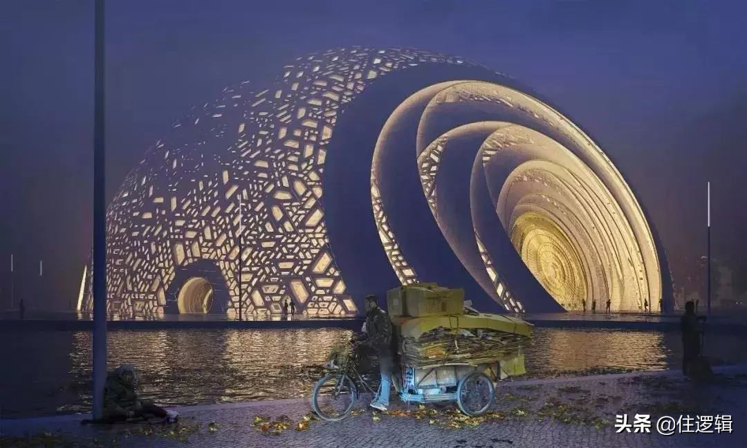 建筑版竹林上演真·魔幻现实主义!SCA新作营业了|住逻辑