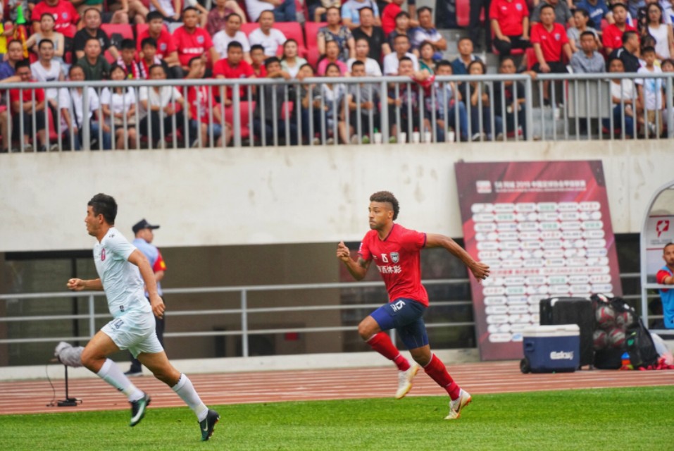 中甲14轮陕西大秦之水1比0力克*疆新**终结对手三连胜
