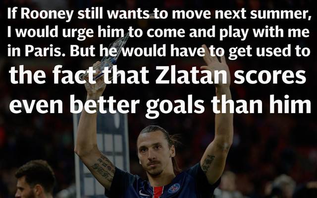 伊布霸气的言论,伊布经典时刻