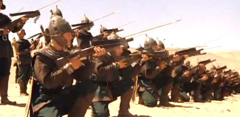 有排队枪毙，为什么没有排队射箭？线式战术可不只是排队放枪