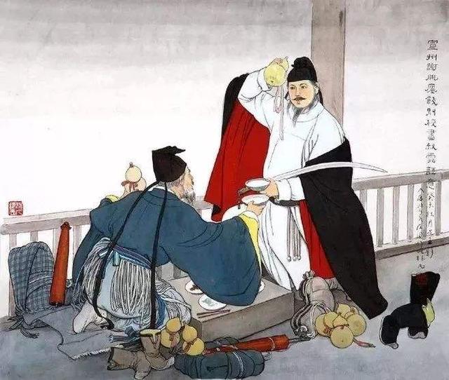 李白创作的一首送别诗,李白写的一首古歌