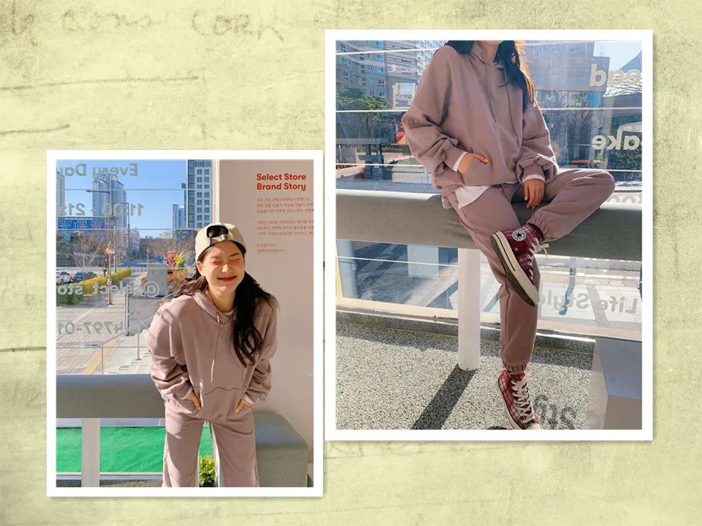 卫衣的3种搭配，你这样穿美爆了