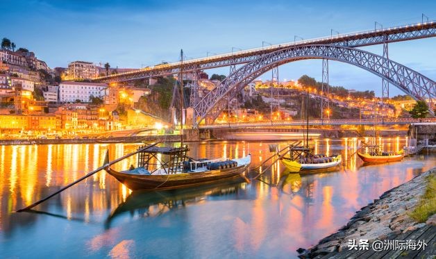 葡萄牙波尔图杜罗河风光,葡萄牙里斯本景色