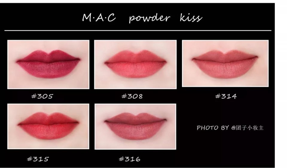 20支口红必买色号及价格,20支mac试色