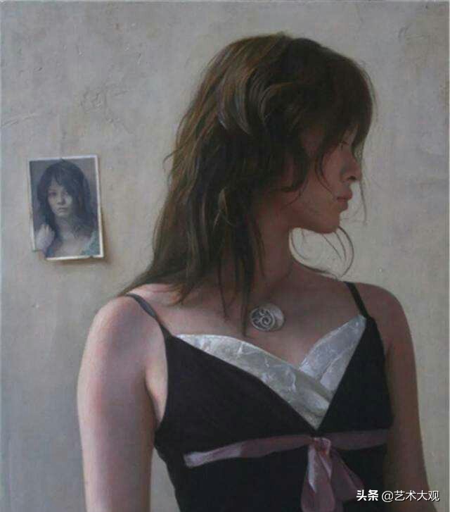 当代西方女画家油画赏析,日本大师级油画作品