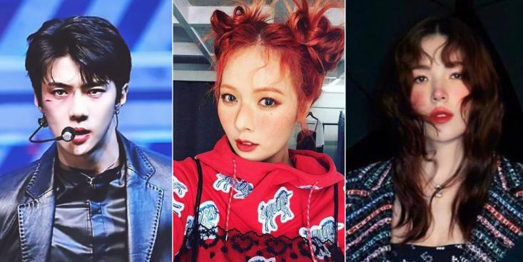 受伤妆爱豆,元气晒伤妆