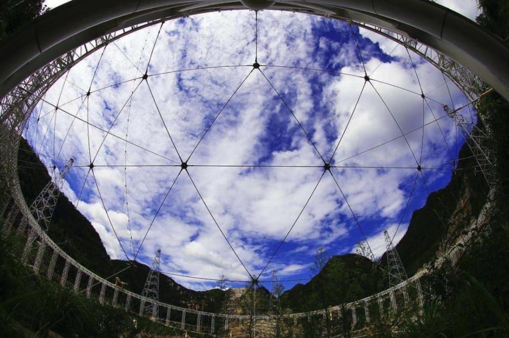 中国又一个世界第一的项目,中国最大电磁望远镜