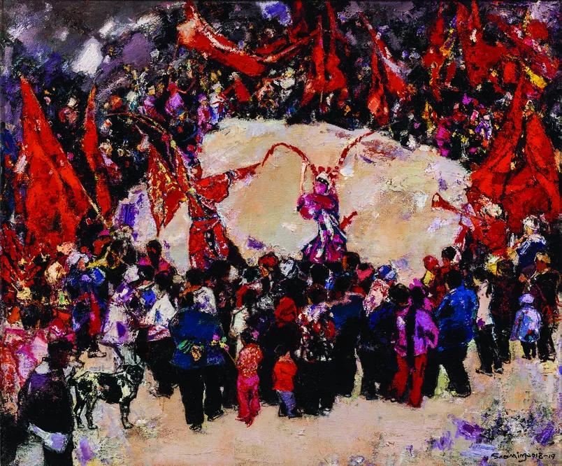 第十三届全国美术作品展油画作品,全国第十一届绘画展油画作品