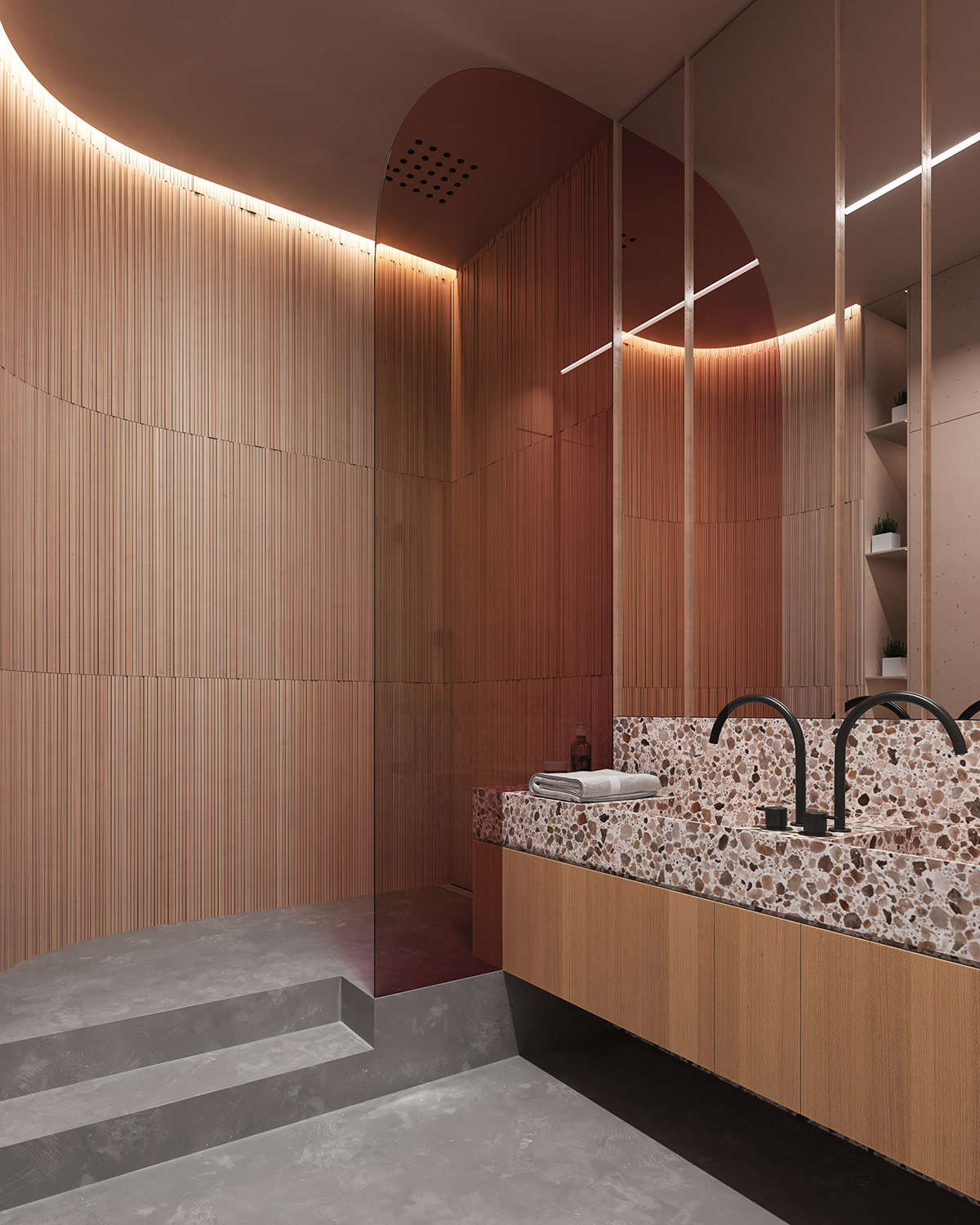 色彩质感强的室内设计,色彩主义室内设计