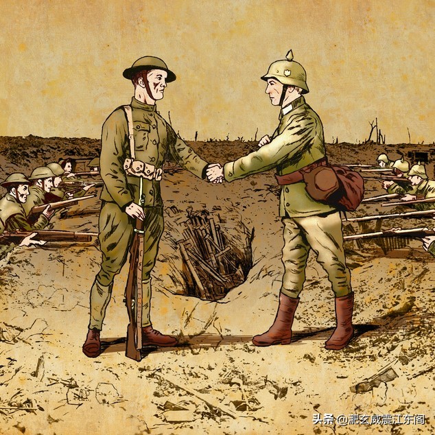 奇葩的停火，只因英德官兵想苟延残喘，不料造成圣诞节休战的由来