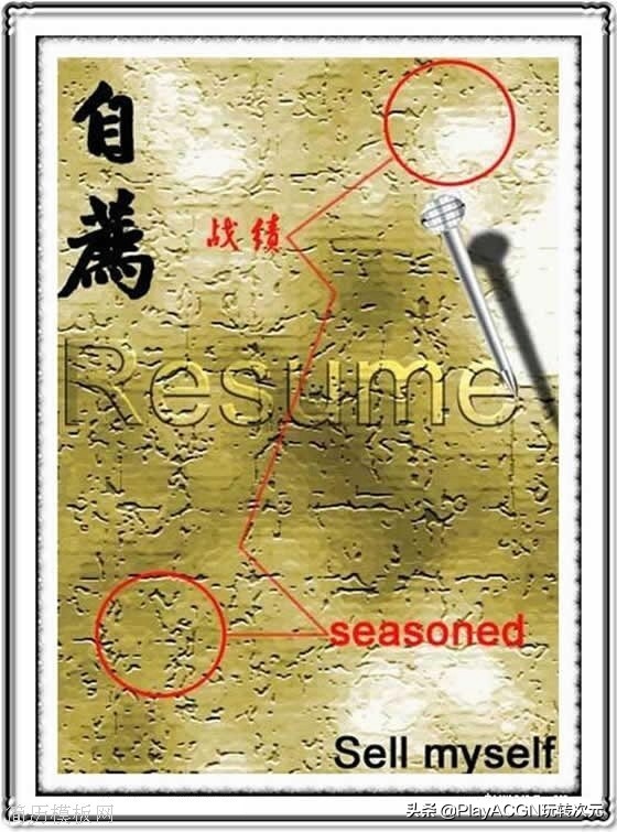 个人经典简历封面,求职简历经典