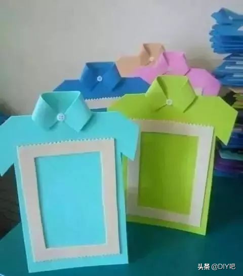 父亲节礼物手工教程使用白色的纸,8-12岁父亲节手工礼物卡纸